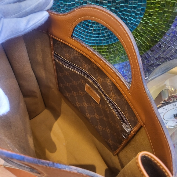 Bally Brown Vintage Top Handle Tote. - Picture 8 of 12